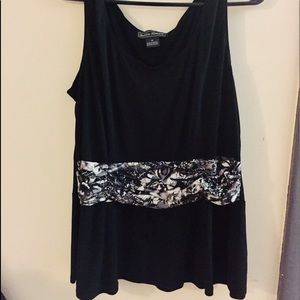 Sleeveless Lace Top